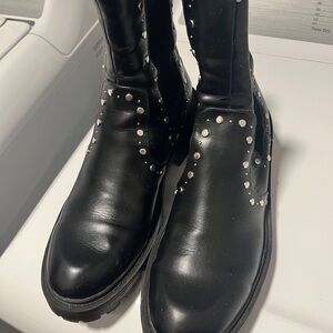 ZARA studded boots